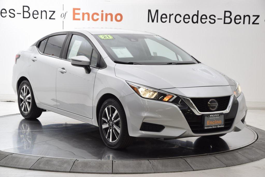 used 2021 Nissan Versa car, priced at $8,998
