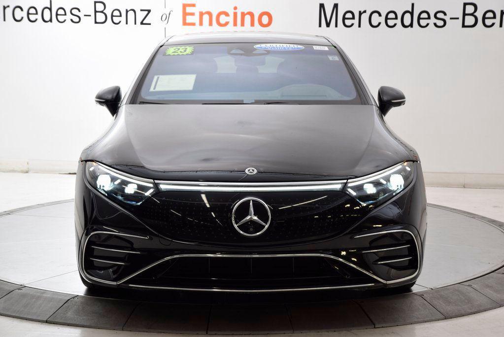 used 2023 Mercedes-Benz EQS 580 car, priced at $52,547