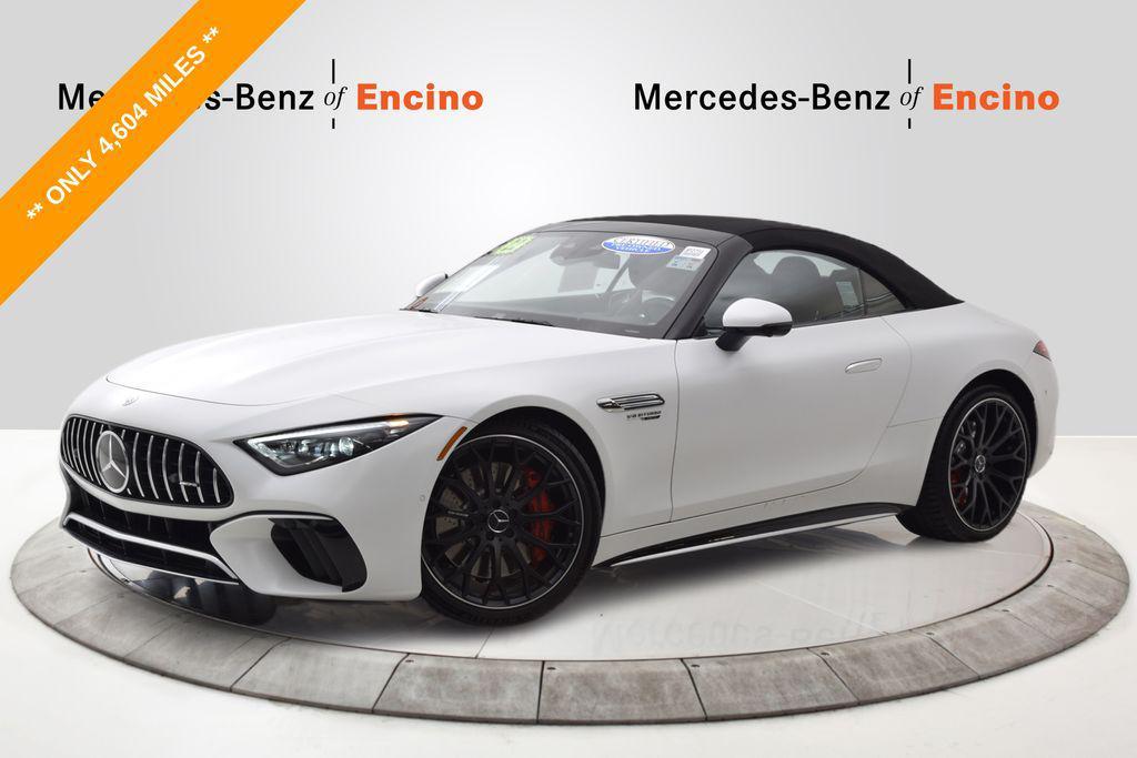 used 2022 Mercedes-Benz AMG SL 55 car, priced at $98,597