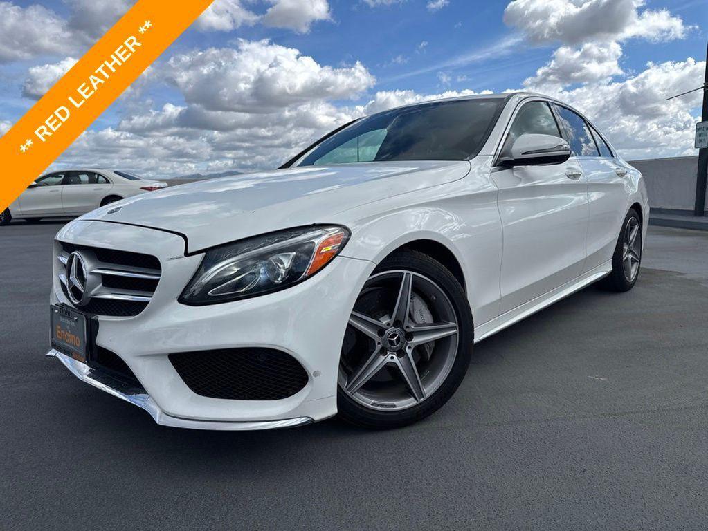 used 2018 Mercedes-Benz C-Class car, priced at $17,998