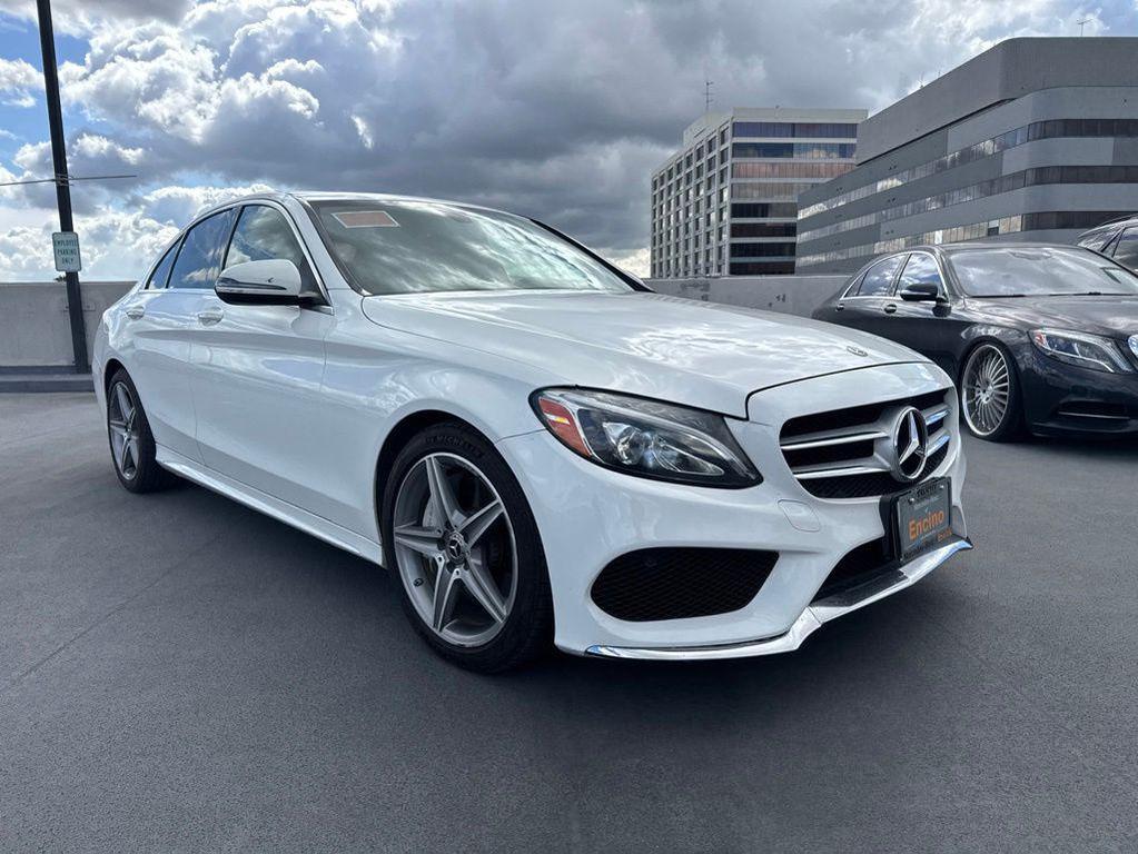 used 2018 Mercedes-Benz C-Class car, priced at $17,998