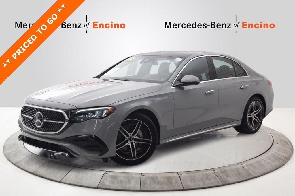 used 2025 Mercedes-Benz E-Class car, priced at $55,498