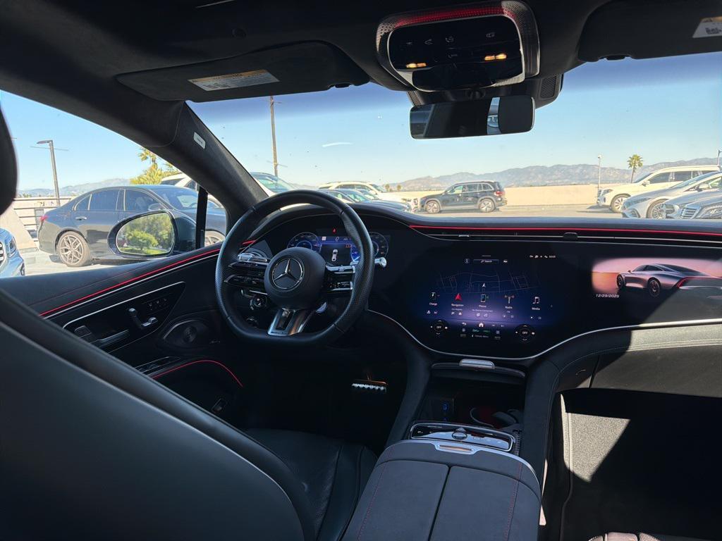 used 2023 Mercedes-Benz AMG EQS car, priced at $74,997