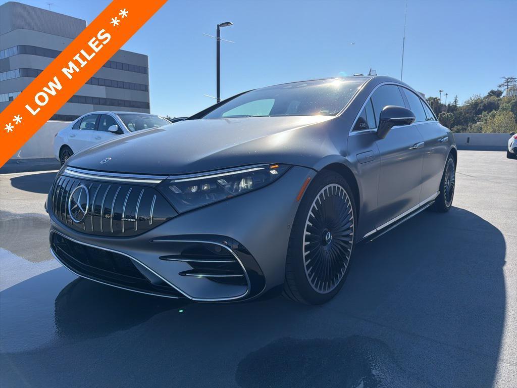 used 2023 Mercedes-Benz AMG EQS car, priced at $74,997