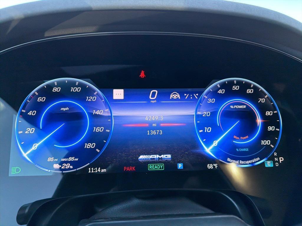 used 2023 Mercedes-Benz AMG EQS car, priced at $74,997