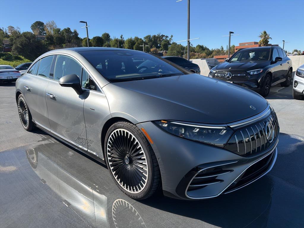 used 2023 Mercedes-Benz AMG EQS car, priced at $74,997