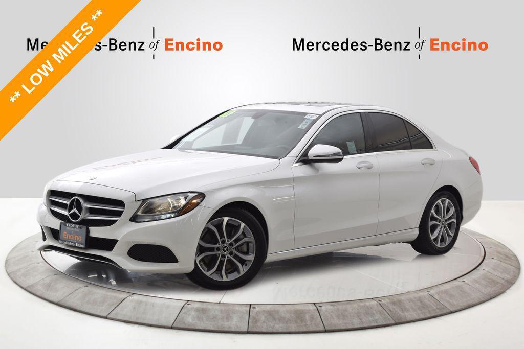 used 2018 Mercedes-Benz C-Class car, priced at $16,888