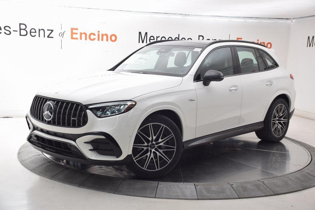 new 2025 Mercedes-Benz AMG GLC 43 car, priced at $71,715