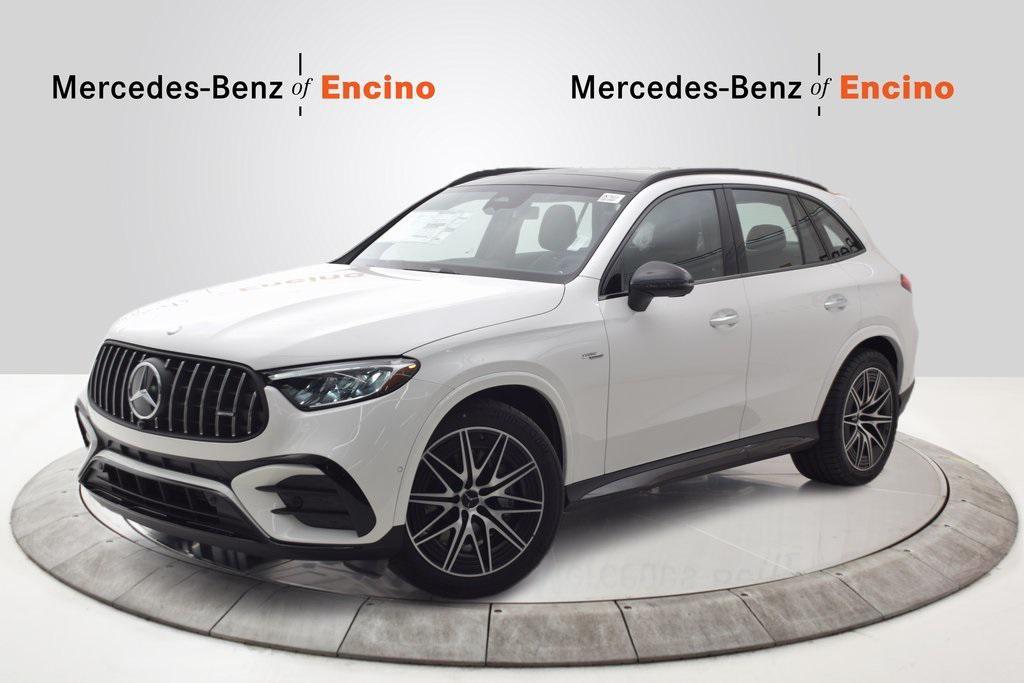 new 2025 Mercedes-Benz AMG GLC 43 car, priced at $71,715