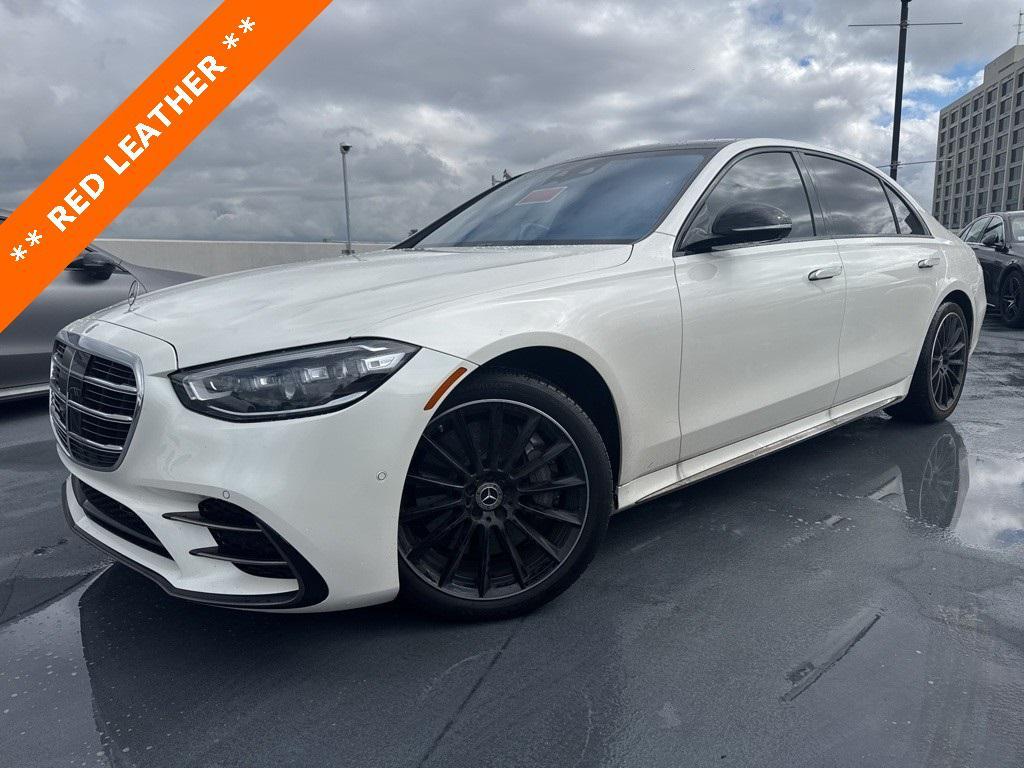 used 2023 Mercedes-Benz S-Class car, priced at $72,997