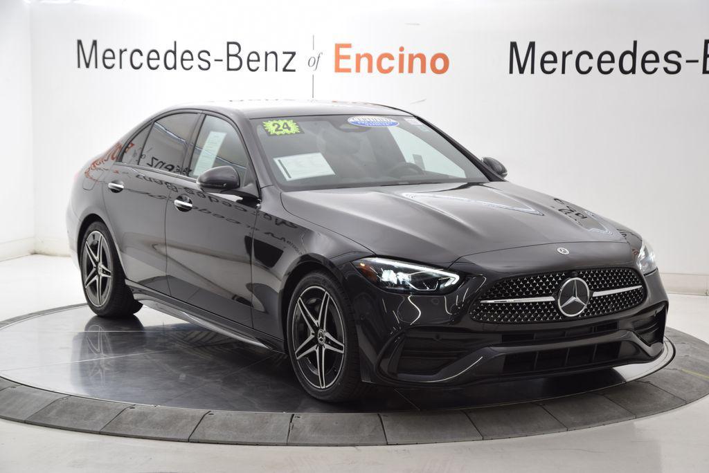 used 2024 Mercedes-Benz C-Class car, priced at $35,497