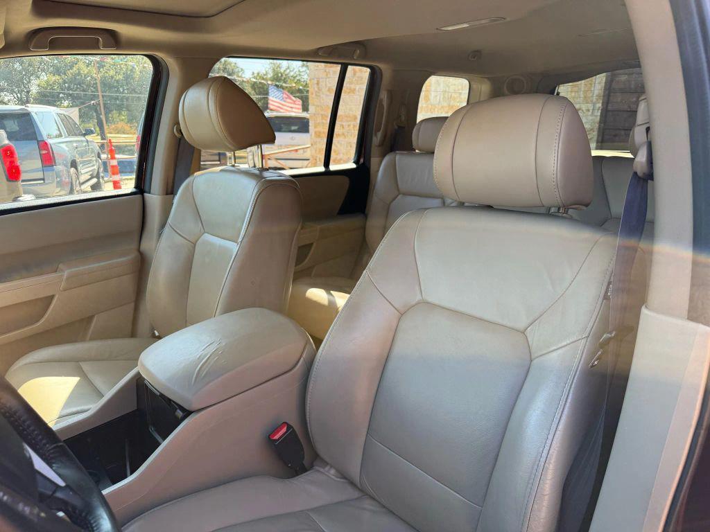 2011 Burgundy Honda Pilot