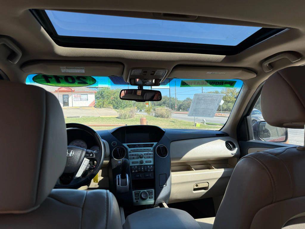 2011 Burgundy Honda Pilot