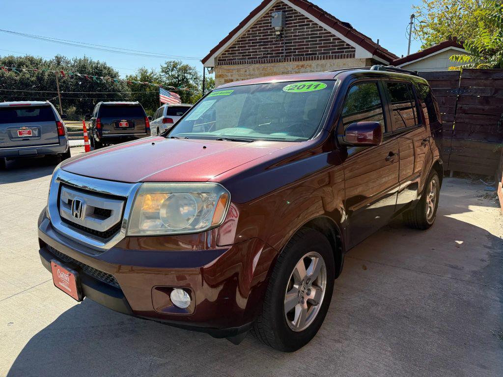 2011 Burgundy Honda Pilot