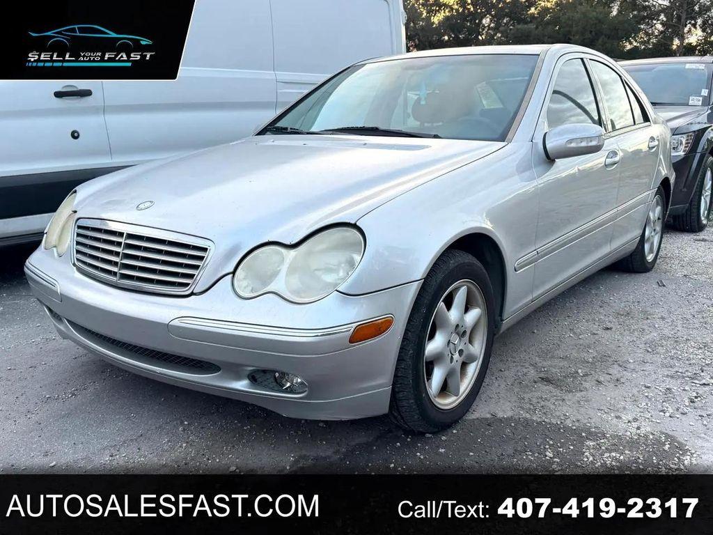 used 2003 Mercedes-Benz C-Class car, priced at $2,900