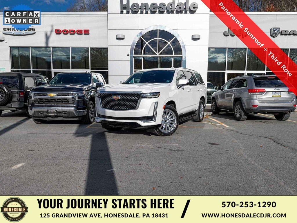 used 2024 Cadillac Escalade car, priced at $70,450