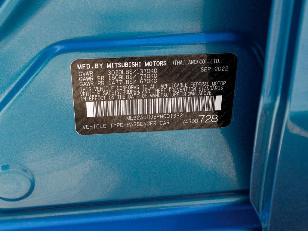 used 2023 Mitsubishi Mirage car, priced at $11,890