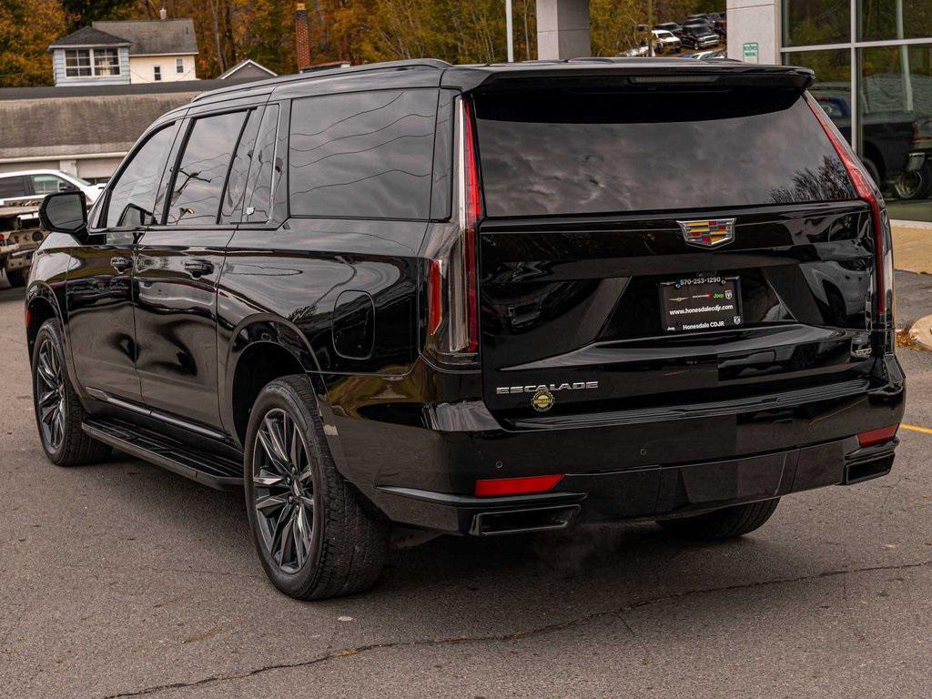 used 2023 Cadillac Escalade ESV car, priced at $69,240