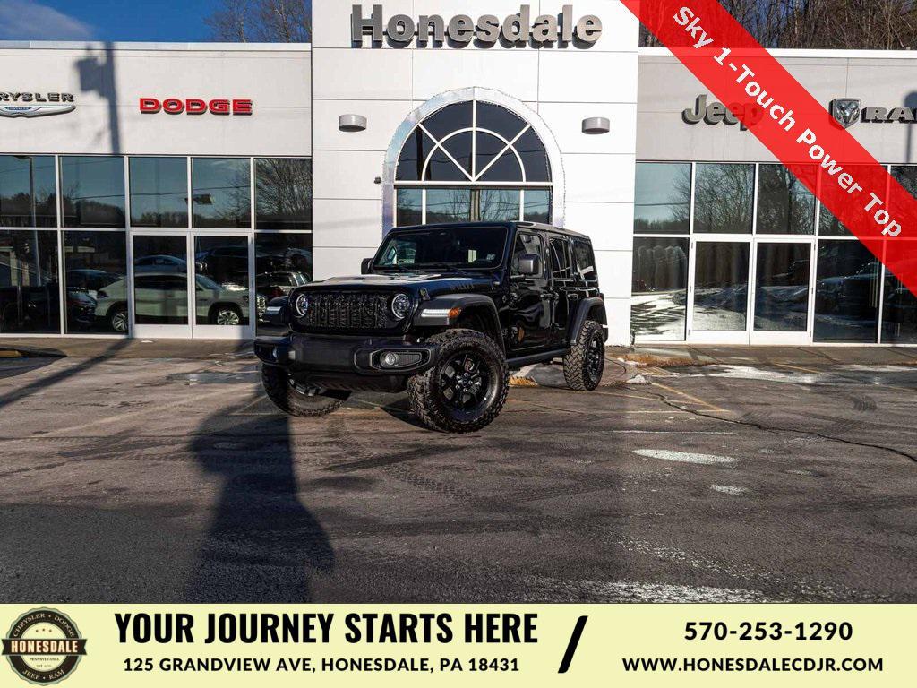 new 2025 Jeep Wrangler car, priced at $49,470