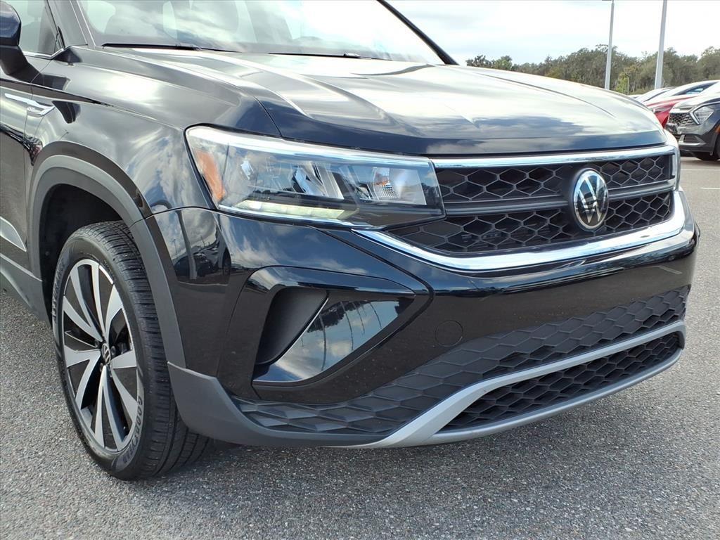 used 2024 Volkswagen Taos car, priced at $18,995