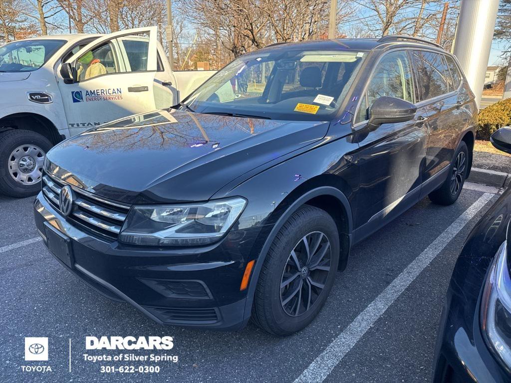 used 2021 Volkswagen Tiguan car, priced at $14,299