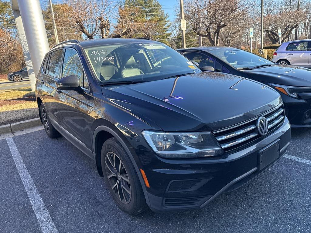 used 2021 Volkswagen Tiguan car, priced at $14,299
