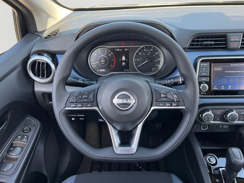 used 2025 Nissan Versa car, priced at $16,999