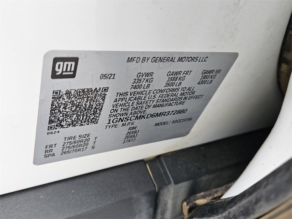 used 2021 Chevrolet Tahoe car, priced at $34,993