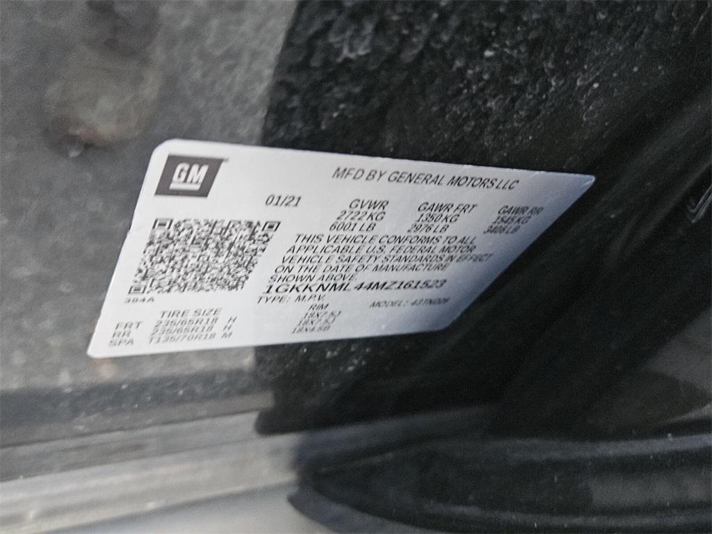 used 2021 GMC Acadia car, priced at $22,515