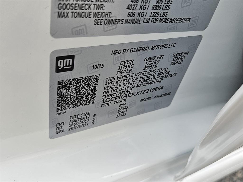 new 2026 Chevrolet Silverado 1500 car, priced at $41,995