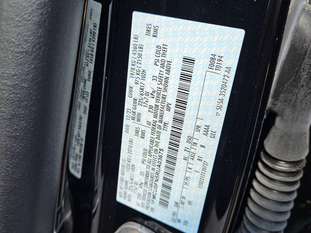 used 2024 Ford Escape car, priced at $24,224