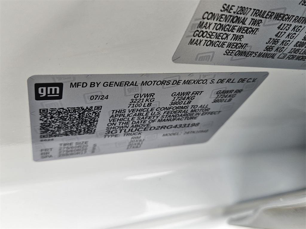 used 2024 GMC Sierra 1500 car, priced at $48,995