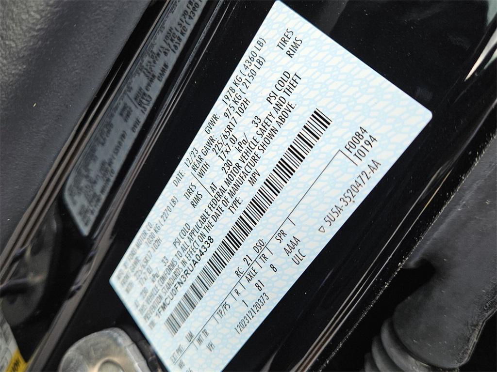 used 2024 Ford Escape car, priced at $22,495