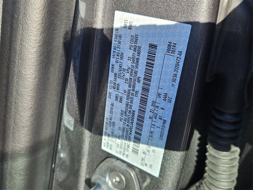 used 2024 Ford Escape car, priced at $24,224