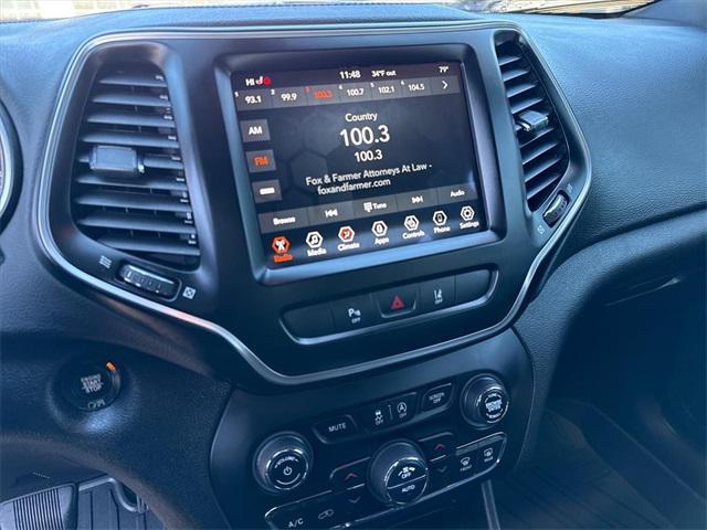 used 2021 Jeep Cherokee car, priced at $18,795