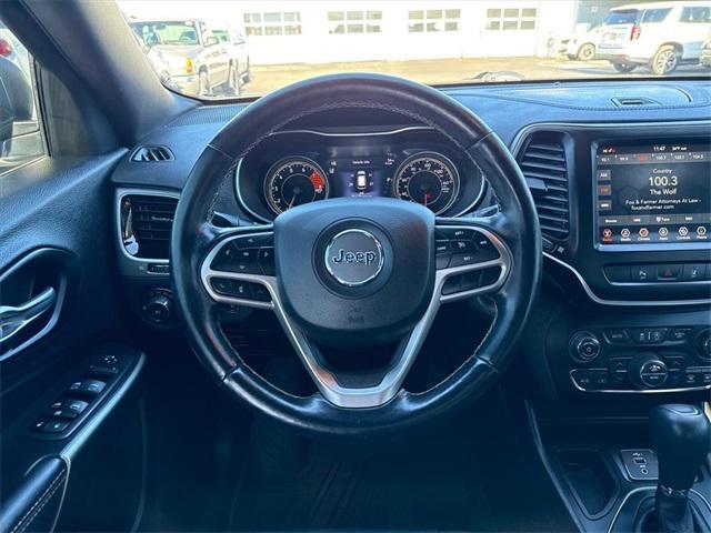 used 2021 Jeep Cherokee car, priced at $18,795