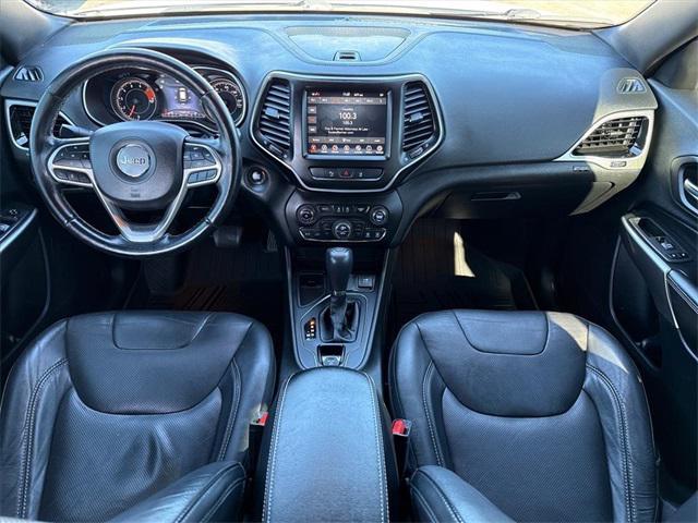 used 2021 Jeep Cherokee car, priced at $18,795