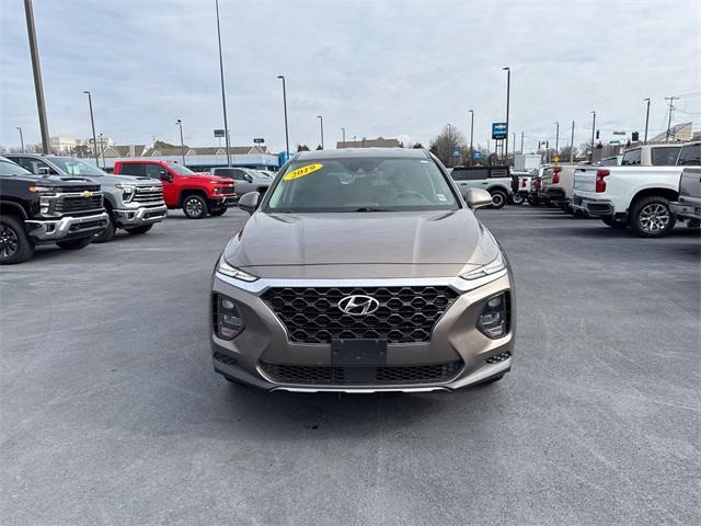 used 2019 Hyundai Santa Fe car, priced at $14,995