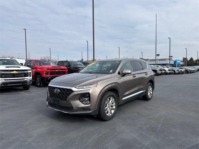 used 2019 Hyundai Santa Fe car, priced at $14,995