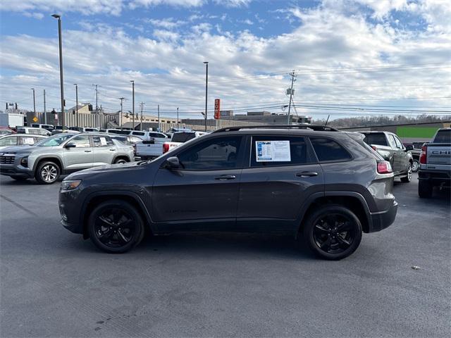 used 2021 Jeep Cherokee car, priced at $16,995