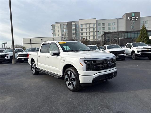 used 2022 Ford F-150 Lightning car, priced at $41,998