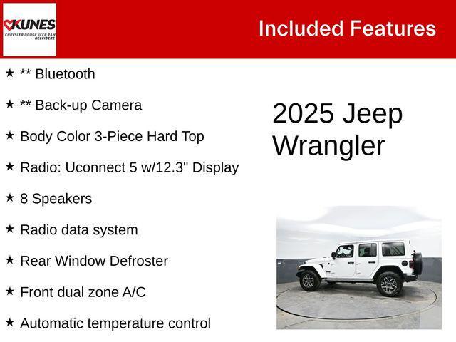 used 2025 Jeep Wrangler car, priced at $34,898