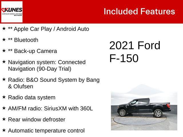 used 2021 Ford F-150 car, priced at $43,740