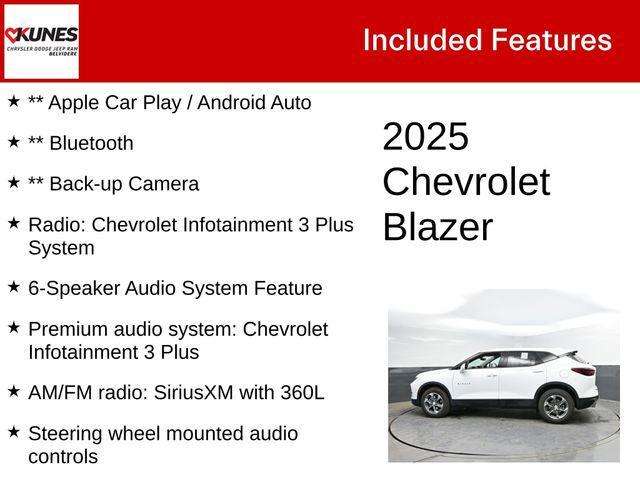 used 2025 Chevrolet Blazer car, priced at $28,999
