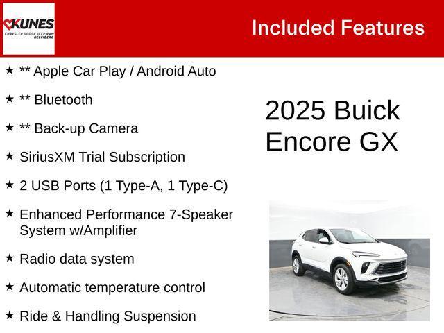 used 2025 Buick Encore GX car, priced at $21,875