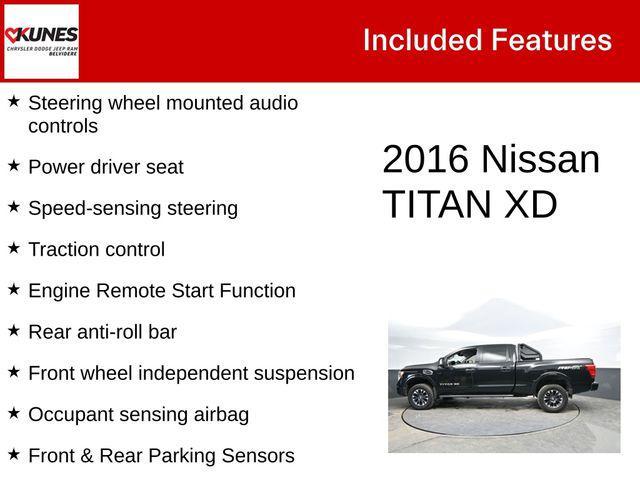 used 2016 Nissan Titan XD car, priced at $23,220