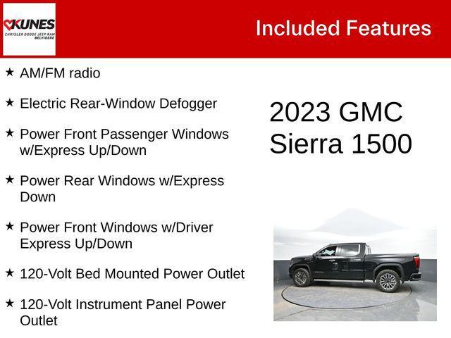 used 2023 GMC Sierra 1500 car, priced at $57,995