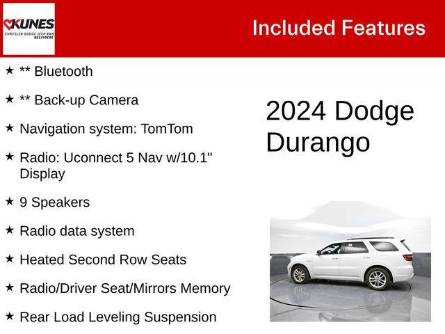 used 2024 Dodge Durango car, priced at $37,602