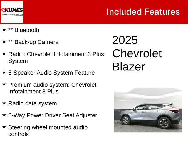 used 2025 Chevrolet Blazer car, priced at $29,296
