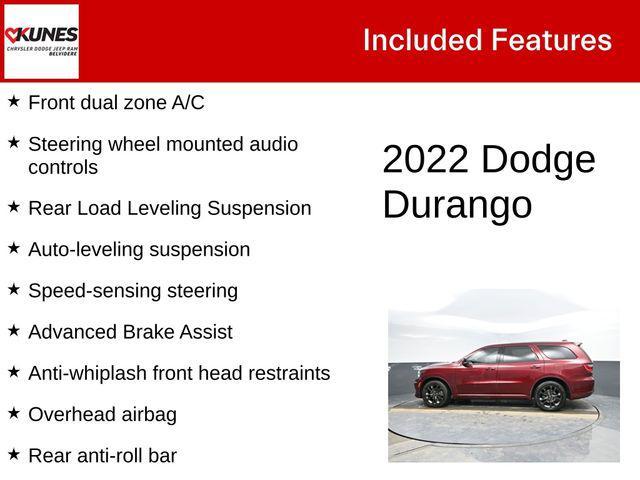 used 2022 Dodge Durango car, priced at $35,305